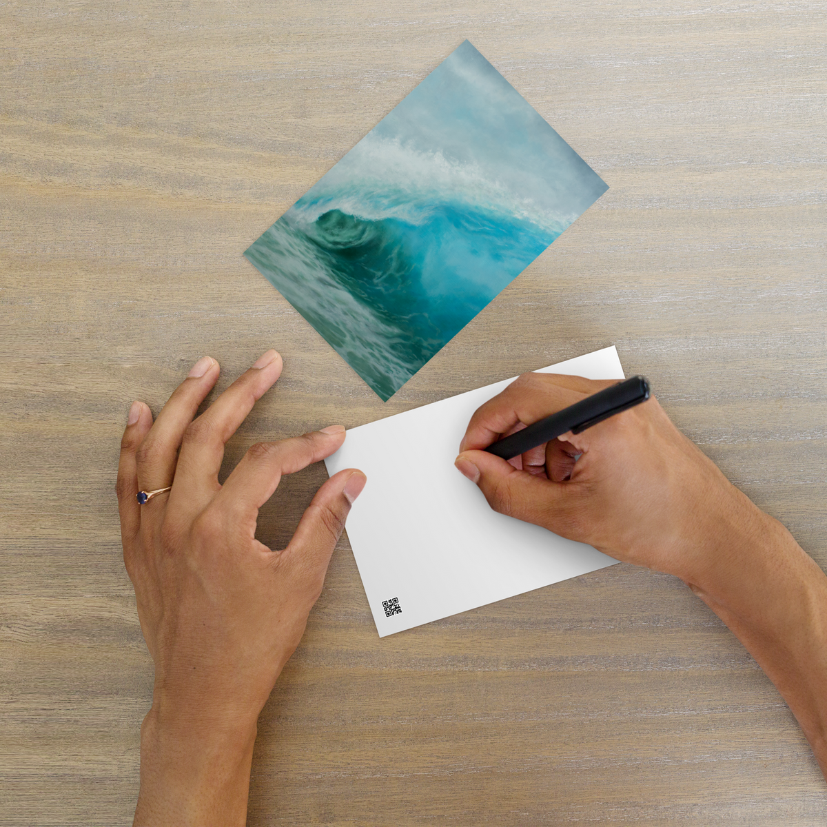 Pause Postcard