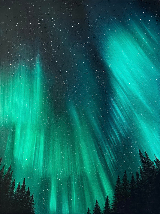 Bursts of Emerald Light