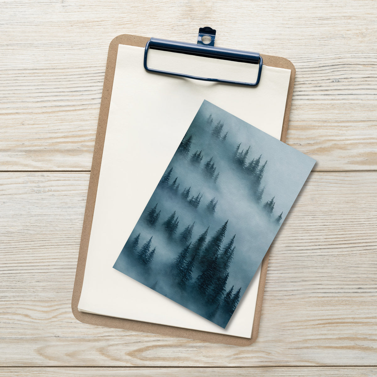 Enigmatic Cascade Postcard
