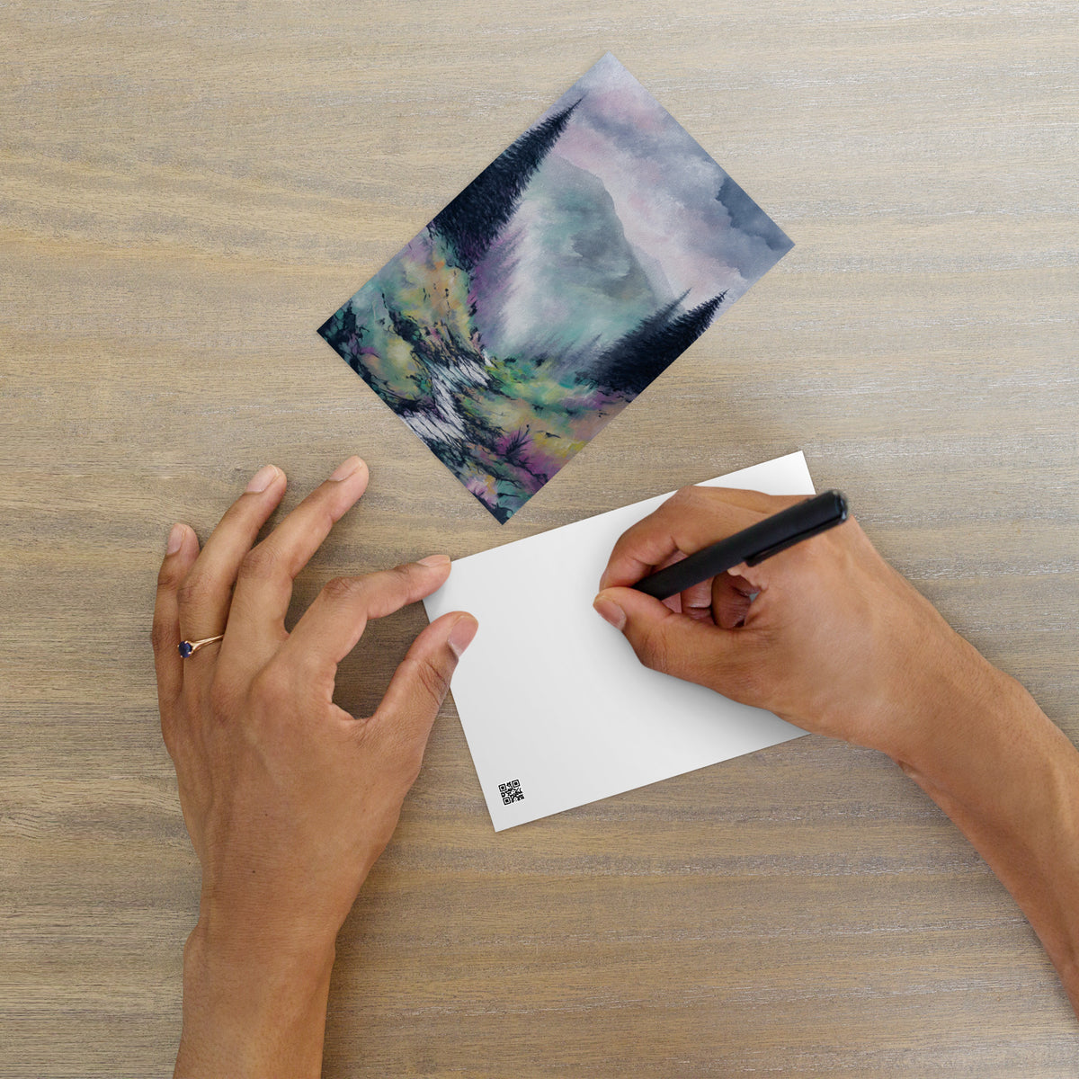 Edge of Becoming Postcard