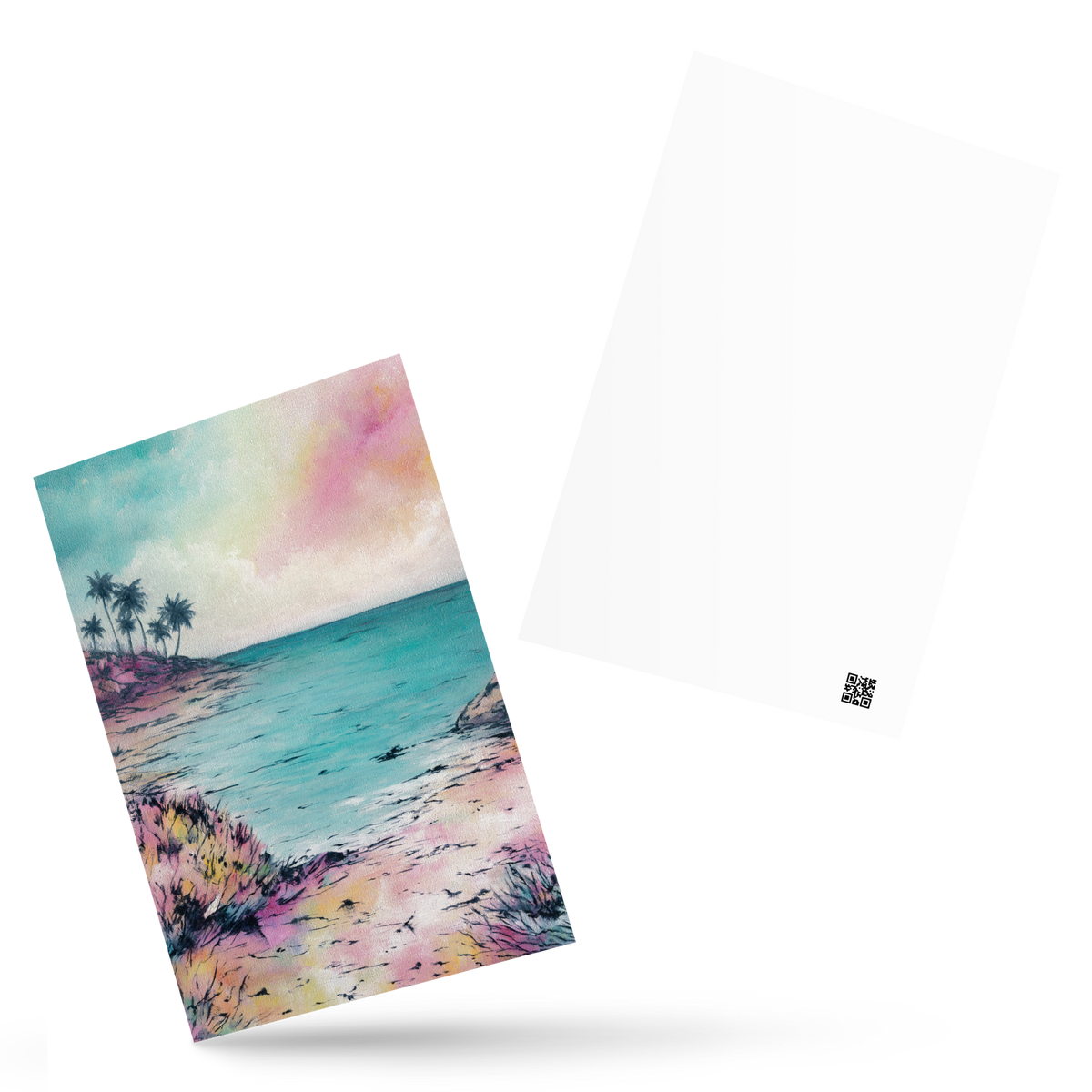 Blush and Breeze Postcard
